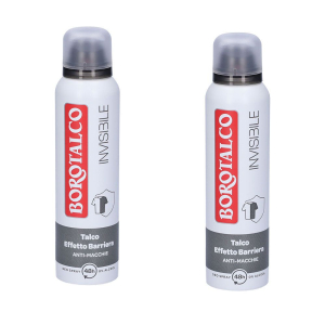 Trova Offerte di borotalco invisibile anti-macchie set da 2 2x150 ml deodorante spray e compra online