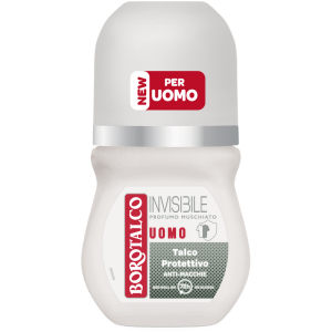 Trova Offerte di borotalco - invisibile - profumo muschiato uomo - deodorante 50 ml roll-on e compra online