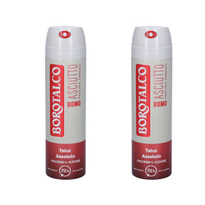Trova Offerte di borotalco uomo asciutto profumo ambrato deo spray set da 2 2x150 ml se e compra online