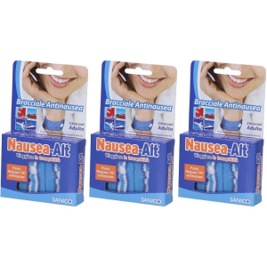 Trova Offerte di bracciale antinausea adulto nausea-alt 3x1 st e compra online