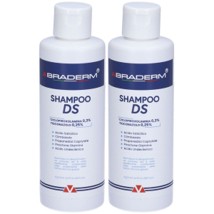 Trova Offerte di braderm® shampoo ds set da 2 2x200 ml e compra online