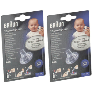 Trova Offerte di braun thermoscan® coprilente lf40 2x40 st e compra online