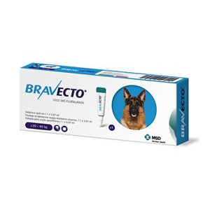 bravecto*1pip 20-40kg cani bugiardino cod: 104715281 