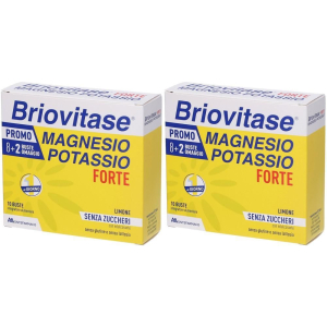 Trova Offerte di briovitase® forte magnesio e potassio 10 bustine gusto limone 2x10 pz e compra online
