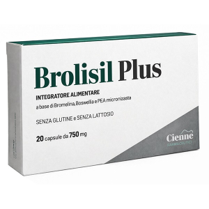 Trova Offerte di brolisil plus 20 capsule da 750 mg senza glutine senza lattosio e compra online
