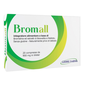bromall 20 compresse bugiardino cod: 974758967 