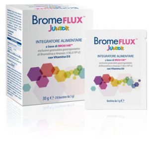 bromeflux junior 10 bustine 3g bugiardino cod: 973647961 