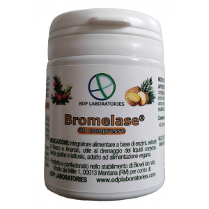 bromelase 40cpr rp bugiardino cod: 986623419 