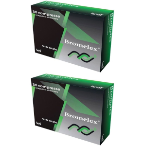 Trova Offerte di bromelex 30 compresse set da 2 2x30 pz e compra online