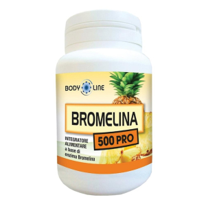 bromelina 500 pro 60cps bugiardino cod: 987712813 