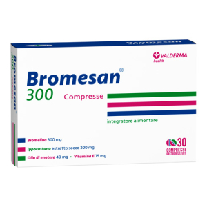 bromesan 300 30 compresse gastroresis bugiardino cod: 944370156 