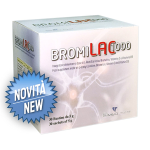 bromilac 1000 integratore alimentare 30 bugiardino cod: 935546150 