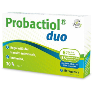 Brominia duo 30 compresse integratore alimentare per il benessere digestivo e intestinale