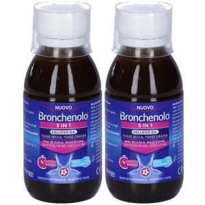 Trova Offerte di bronchenolo 5 in 1 sciroppo per la tosse 2x120 ml e compra online