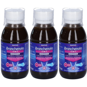 Trova Offerte di bronchenolo 5 in 1 sciroppo per la tosse 3x120 ml e compra online