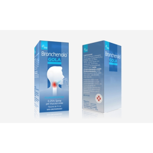 bronchenolo gola 0,25% spray per mucosa bugiardino cod: 041515026 