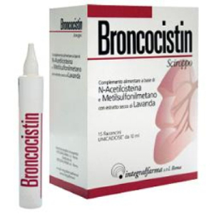 broncocistin 10flx10ml bugiardino cod: 984411379 
