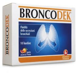 broncodek 10 bustine bugiardino cod: 905618284 