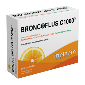 broncoflus c1000 12 bustine bugiardino cod: 980552436 