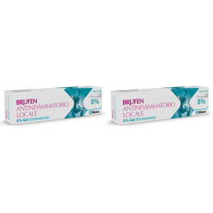 Trova Offerte di brufen antinfiammatorio locale 5% gel set da 2 2x40 g e compra online