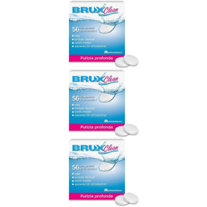 Trova Offerte di brux clean 56 compresse effervescenti igienizzante dispositivi intraor e compra online