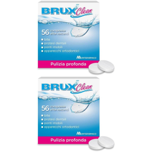 Trova Offerte di brux clean 56 compresse effervescenti igienizzante dispositivi intraor e compra online