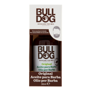 Bulldog original gel olio per barba la pelle