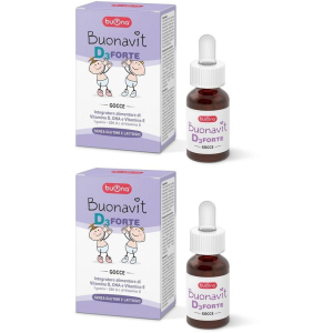 Trova Offerte di buonavit d3 forte set da 2 2x12 ml gocce orali e compra online