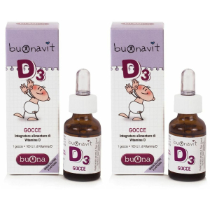 Trova Offerte di buonavit d3 gocce set da 2 2x12 ml e compra online