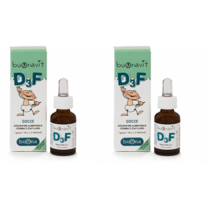 Trova Offerte di buonavit d3f set da 2 2x12 ml gocce e compra online
