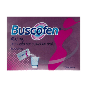 buscofen granulato 10 bustine 400 mg bugiardino cod: 029396049 