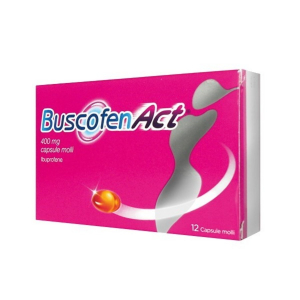 buscofenact 12 capsule 400 mg ibuprofene bugiardino cod: 041631021 
