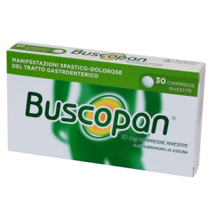 Buscopan 10 mg - antidolorifico 30 compresse rivestite