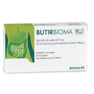 butirbioma 30cpr bugiardino cod: 984622706 