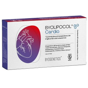 Trova Offerte di byolipocol cardio integratore per il controolo dei trigliceridi e del colesterolo 60 compresse e compra online