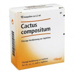 cactus compatta 10f 2,2ml heel bugiardino cod: 800146021 