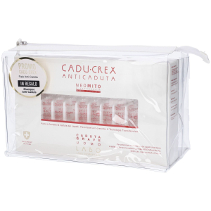 Cerca Prezzi di cadu crex neo mito caduta grave uomo confezione superpromo 20 fiale + shampoo anticaduta 150ml omaggio e acquista online