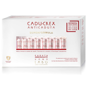 Cadu crex - supeformula caduta abbondante uomo confezione 40 fiale