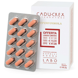 Cerca Prezzi di cadu crex - superformula integratore capelli donna confezione 60 compresse e acquista online
