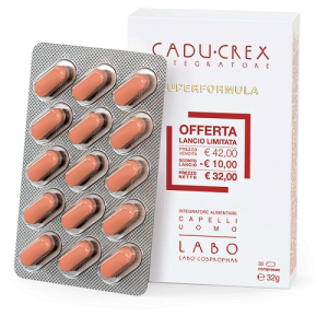 Cerca Prezzi di cadu crex - superformula integratore capelli uomo confezione 30 compresse e acquista online