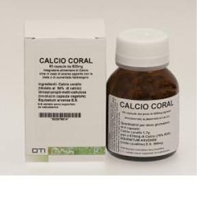 calcio coral 60 capsule bugiardino cod: 902979614 
