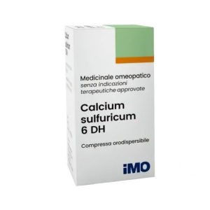 calcium sulfuricum*6dh 200cpr bugiardino cod: 046660015 
