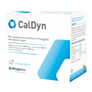 caldyn 21 bustine metagenics belgium bugiardino cod: 924060128 
