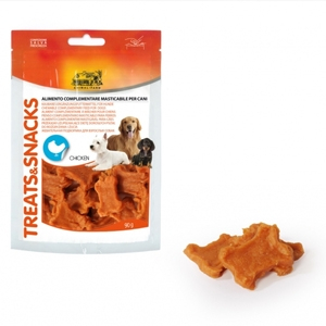 camon treats & snacks chicken bones per cani bugiardino cod: 971063223 