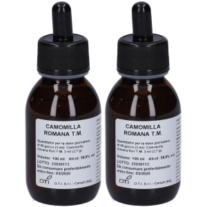 Cerca Prezzi di camomilla romana tintura madre gocce da 100 ml 2x100 ml e acquista online