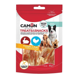 Cerca Prezzi di camon cane snack treats orecchie coniglio e anatra 80gr e acquista online