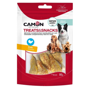 Cerca Prezzi di camon cane snack treats panatura pollo 80gr e acquista online
