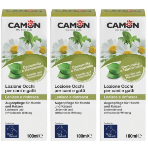 Cerca Prezzi di Camon Lozione Occhi Camomilla e Hamamelis per Cani Gatti 3x100 ml lo e acquista online