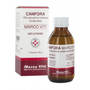 canfora - marco viti - 10% soluzione cutanea bugiardino cod: 030325017 