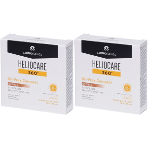 Cerca Prezzi di cantabria labs heliocare 360° oil free compact colore bronze spf50+ se e acquista online